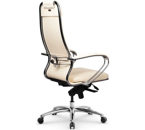 Кресло МЕТТА samurai kl-1.04 mpes, молочный, m-edition z312424645