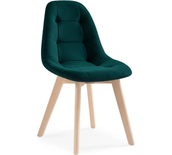 Деревянный стул Woodville filip green/wood 15100