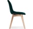 Деревянный стул Woodville filip green/wood 15100 5