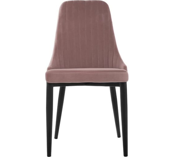 Стул на металлокаркасе Woodville kora light purple/black 15094