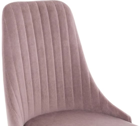 Стул на металлокаркасе Woodville kora light purple/black 15094