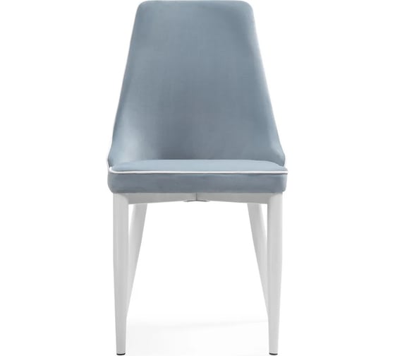 Стул на металлокаркасе Woodville kora 1 light blue/white 15273