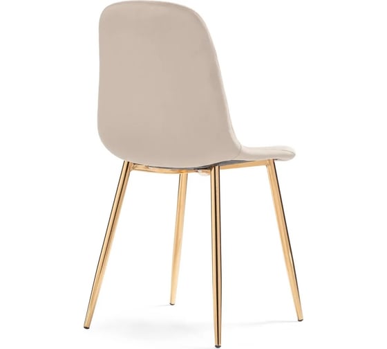 Стул на металлокаркасе Woodville dabl latte/gold 15325