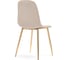 Стул на металлокаркасе Woodville dabl latte/gold 15325 3
