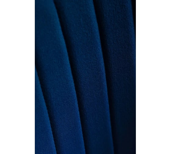Стул на металлокаркасе Woodville gabi dark blue/black/gold 15349