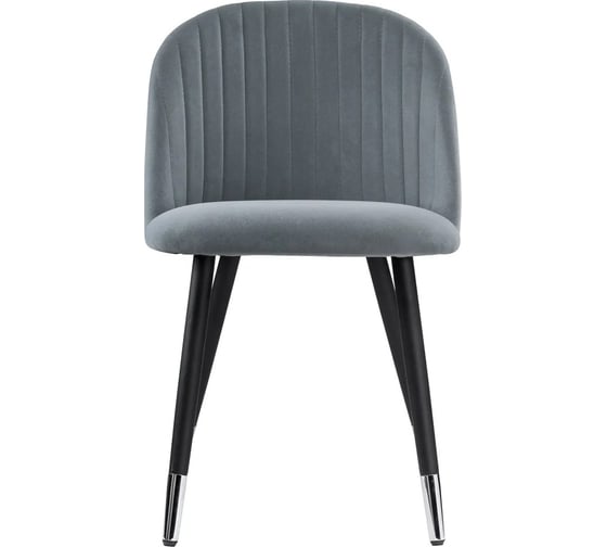 Стул на металлокаркасе Woodville gabi gray/black 15115