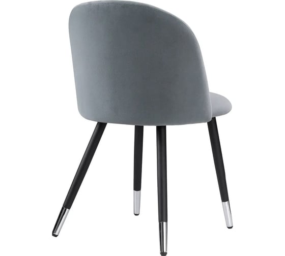 Стул на металлокаркасе Woodville gabi gray/black 15115