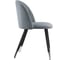 Стул на металлокаркасе Woodville gabi gray/black 15115 3