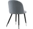 Стул на металлокаркасе Woodville gabi gray/black 15115 4