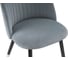 Стул на металлокаркасе Woodville gabi gray/black 15115 6