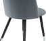 Стул на металлокаркасе Woodville gabi gray/black 15115 7