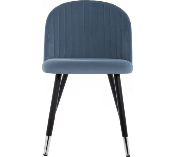 Стул на металлокаркасе Woodville gabi blue/black 15112
