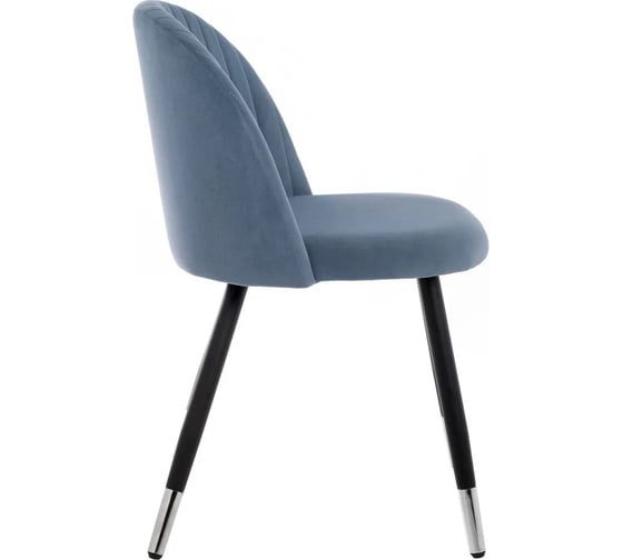 Стул на металлокаркасе Woodville gabi blue/black 15112