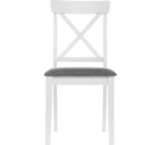 Деревянный стул Woodville bern butter white/grey 11768