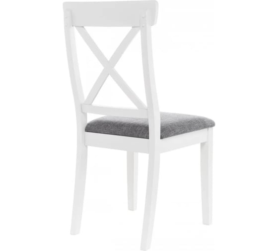 Деревянный стул Woodville bern butter white/grey 11768