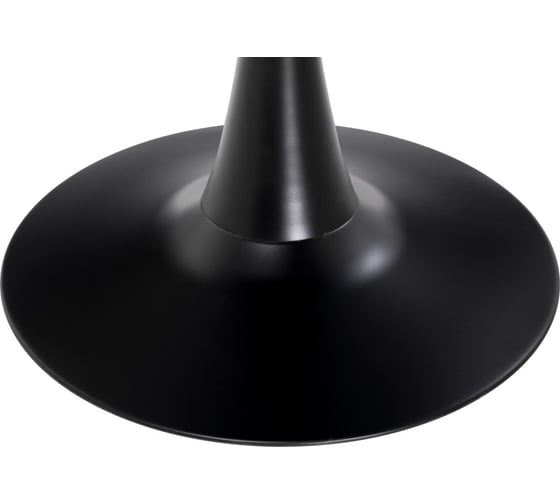 Стеклянный стол Woodville tulip 90 black 11794