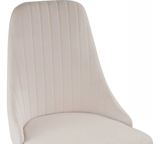 Стул на металлокаркасе Woodville kora white/beige 15222