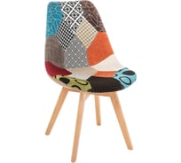 Деревянный стул Woodville mille fabric multicolor 11731