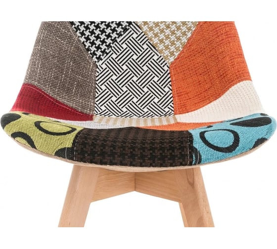 Деревянный стул Woodville mille fabric multicolor 11731
