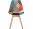 Деревянный стул Woodville mille fabric multicolor 11731 2
