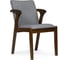 Деревянный стул Woodville artis cappuccino/grey 15414 1