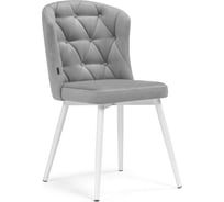 Стул на металлокаркасе Woodville алиссум velutto 52/белый 499992