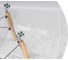 Стеклянный стол Woodville pt-151 80x80x76 clear glass/wood 15486 4