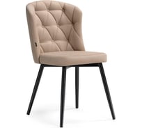 Стул на металлокаркасе Woodville алиссум velutto 05/черный 499990