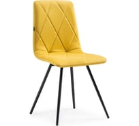 Стул на металлокаркасе Woodville персея velutto 28/черный 499995