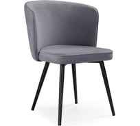 Стул на металлокаркасе Woodville фрибур velutto 32/черный 462403