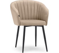 Стул на металлокаркасе Woodville моншау черный/velutto 05 462136