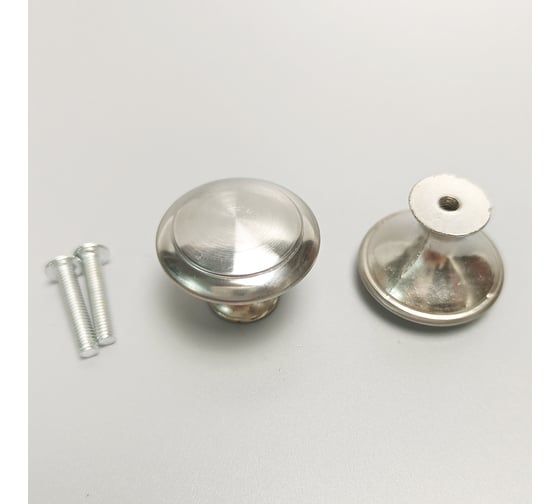 Ручка-кнопка Brante br906l серебро 606798
