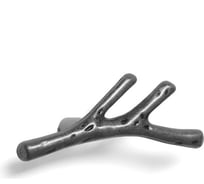 Ручка-кнопка CAPPIO Ветка, цвет старинное серебро 7097214