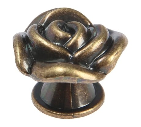 Ручка-кнопка CAPPIO TUNDRA Rose 01, цвет бронза 4647191