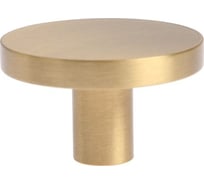 Ручка-кнопка CAPPIO диаметр 33 мм, высота 20 мм, латунь, цвет золото 9279461