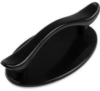 Самоклеящаяся мебельная ручка CAPPIO длина 95 мм, пластик, цвет черный 9047442