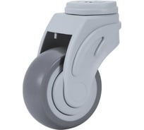 Поворотное колесо Brante 75 мм, под штырь (52e), нейлон-термопластичная резина 104261