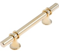 Ручка-скоба CAPPIO межцентровое расстояние 96 мм, диаметр 12 мм, пластик, цвет золото 9047423