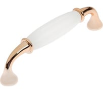 Ручка-скоба CAPPIO межцентровое расстояние 128 мм, пластик, цвет золото 9047436