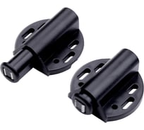 Магнитный держатель для стеклянного фасада Lemax PROF черный, комплект из 2 шт. MD-001 BL 26874656