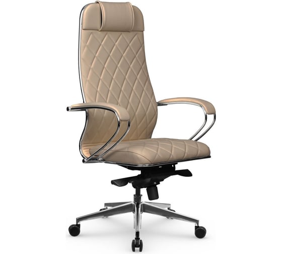 Кресло МЕТТА samurai kl-1.041 mpes, темно-бежевый, m-edition z312296891
