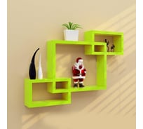 Комплект настенных полок Beroma кубики, 3 шт. 07717263