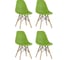 Стул Стул Груп eames, зеленый, 4 шт. Y801 green BOX 1