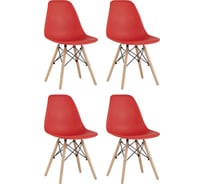 Стул Стул Груп eames, красный, 4 шт. Y801 red BOX