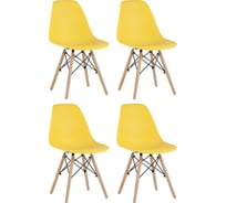 Стул Стул Груп eames, желтый, 4 шт. Y801 yellow BOX