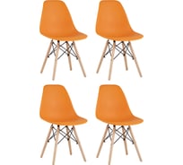 Стул Стул Груп eames, оранжевый, 4 шт. Y801 orange BOX