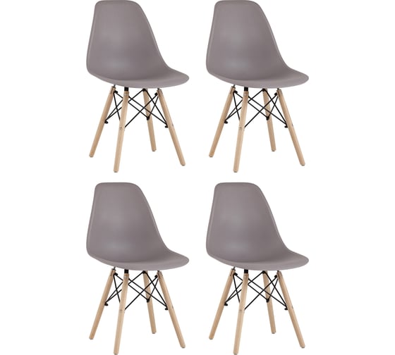 Стул Стул Груп eames, темно-серый, 4 шт. Y801 dark grey BOX 1