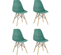 Стул Стул Груп eames, серо-зеленый, 4 шт. Y801 greyish green BOX