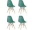 Стул Стул Груп eames, серо-зеленый, 4 шт. Y801 greyish green BOX 1