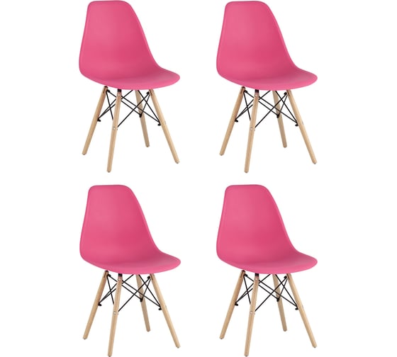 Стул Стул Груп eames, маджента, 4 шт. Y801 magenta BOX 1